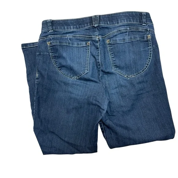 Democracy Ab Solution Dark Blue Skinny Jeans Size 12 - Picture 3 of 6